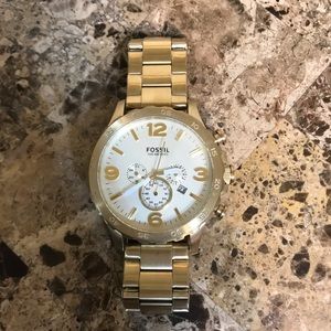 Fossil Nate Stainless Steel Watch